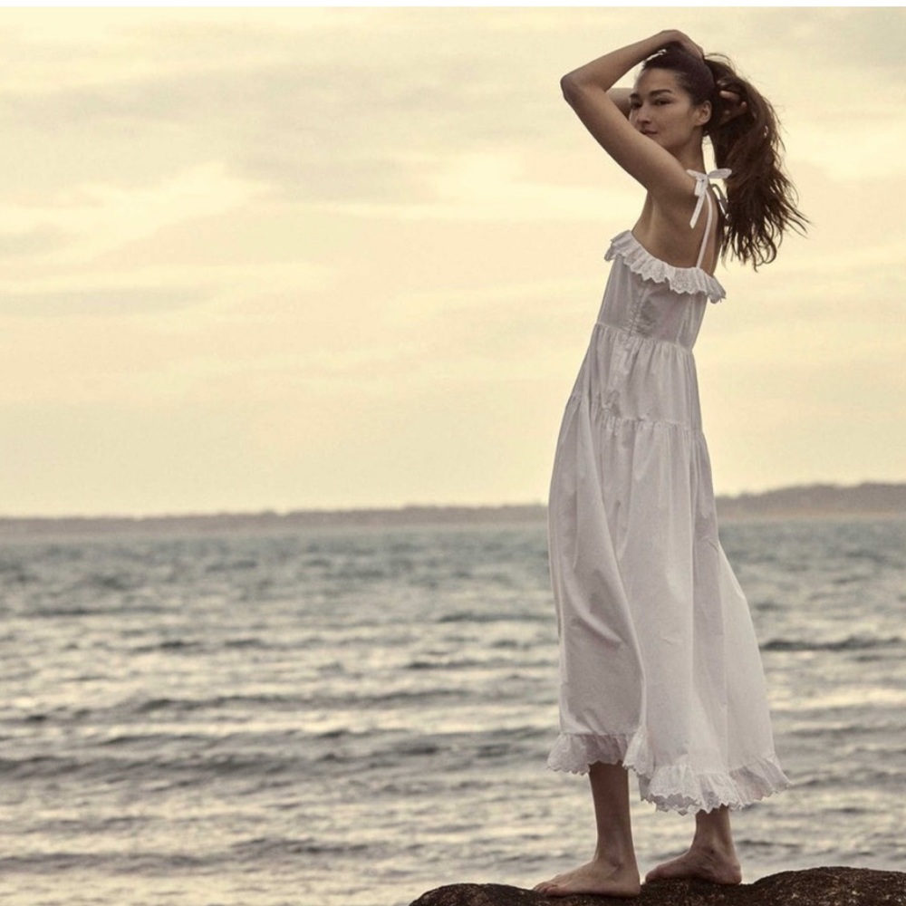 Doen ‘Vita’ dress in powder (S) NWOT